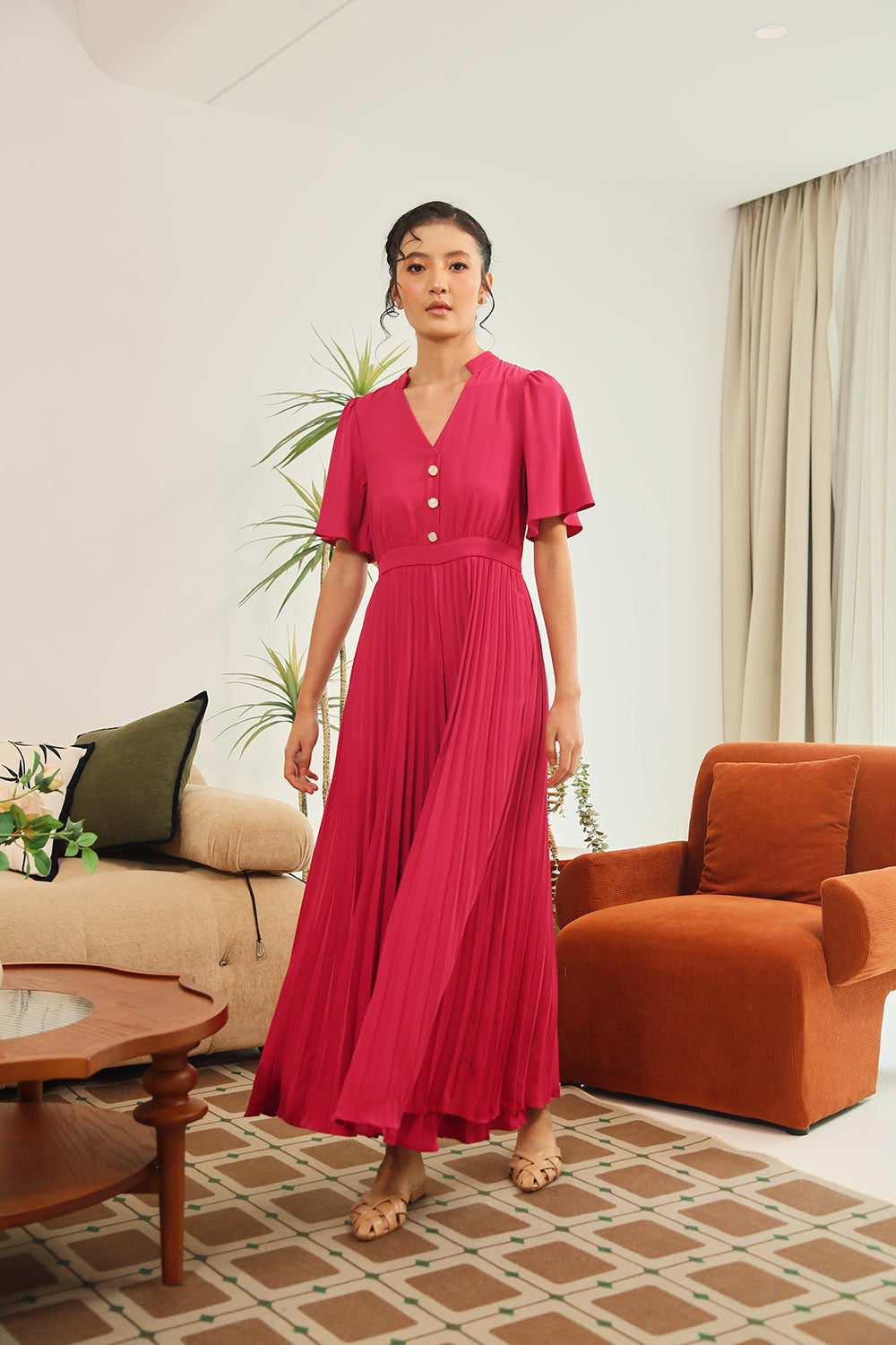 Kristela Jumpsuit in Pink - Image 2