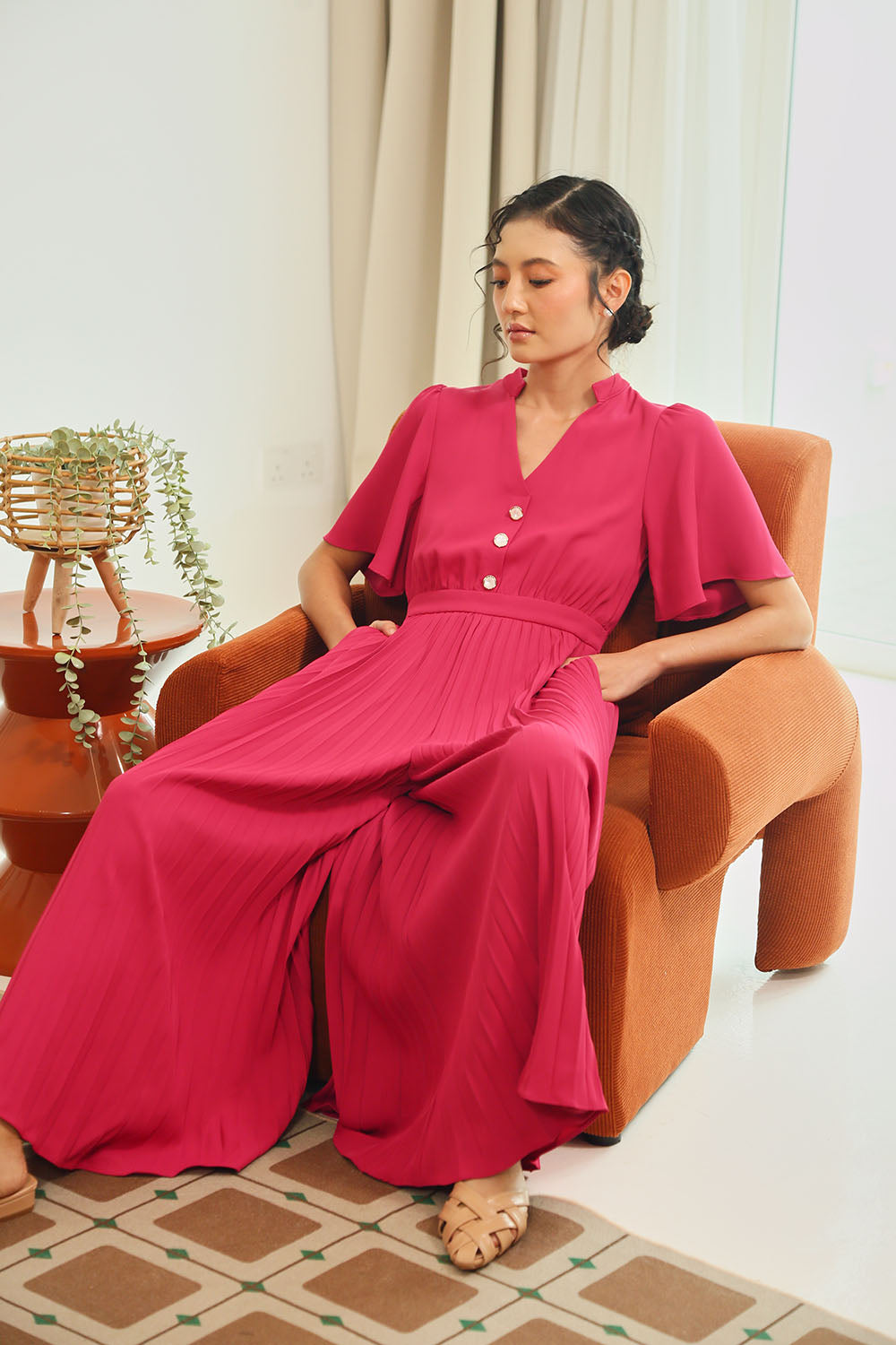Kristela Jumpsuit in Pink - Image 6