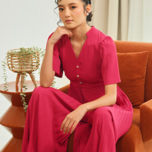 Kristela Jumpsuit in Pink