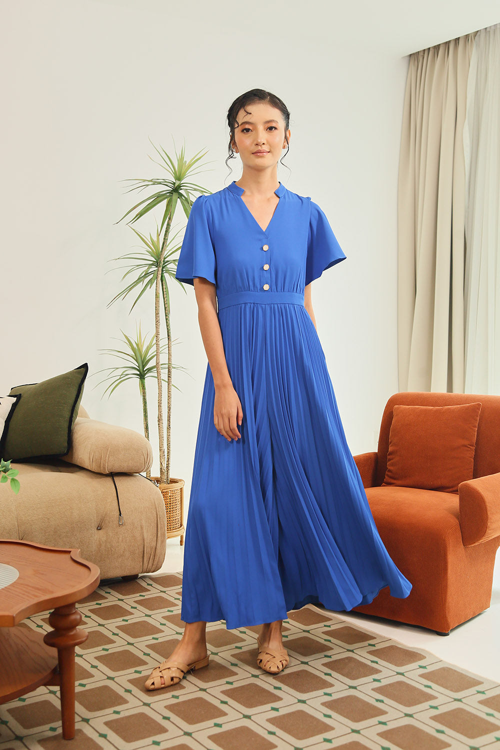 Kristela Jumpsuit in Blue - Image 4
