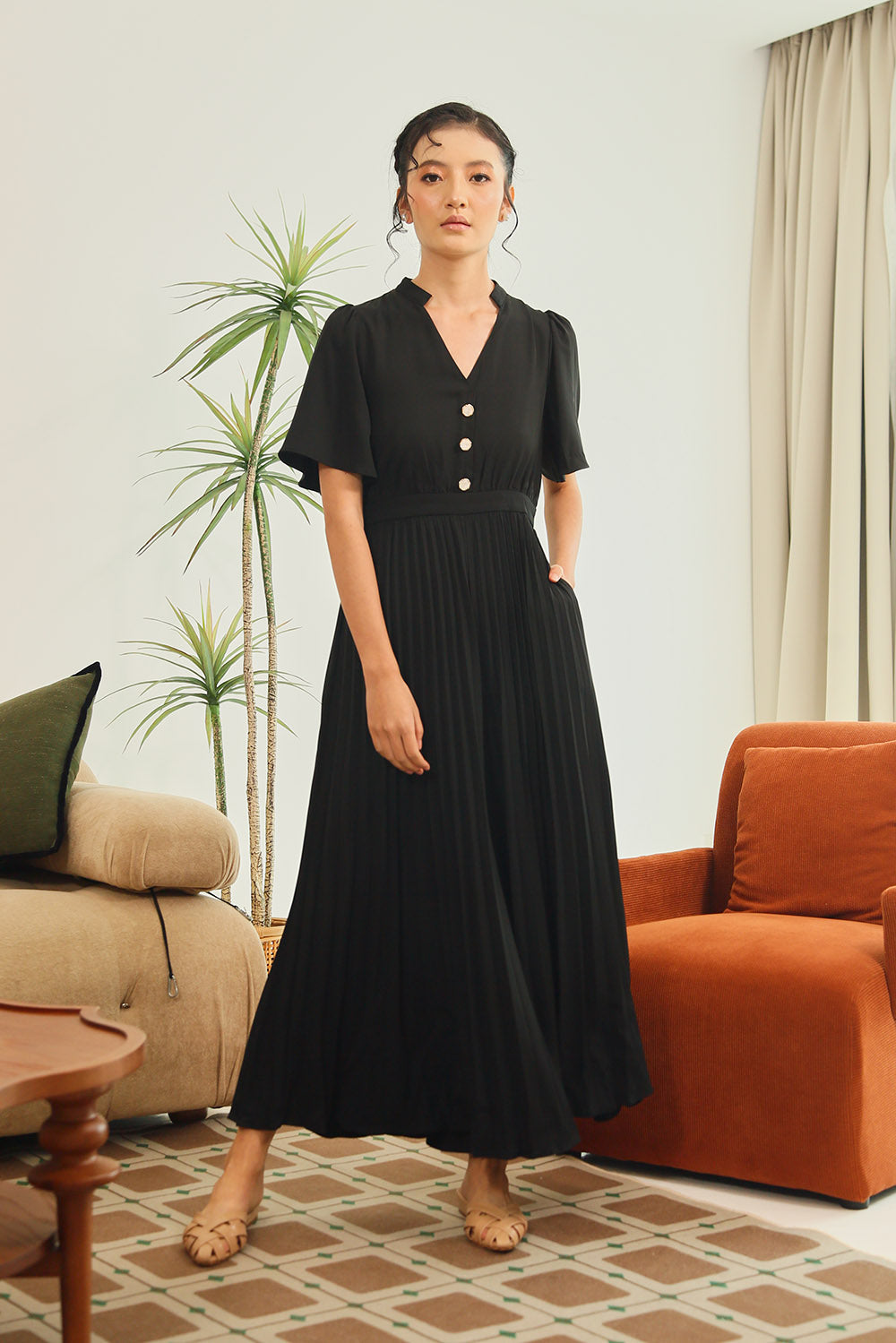Kristela Jumpsuit in Black