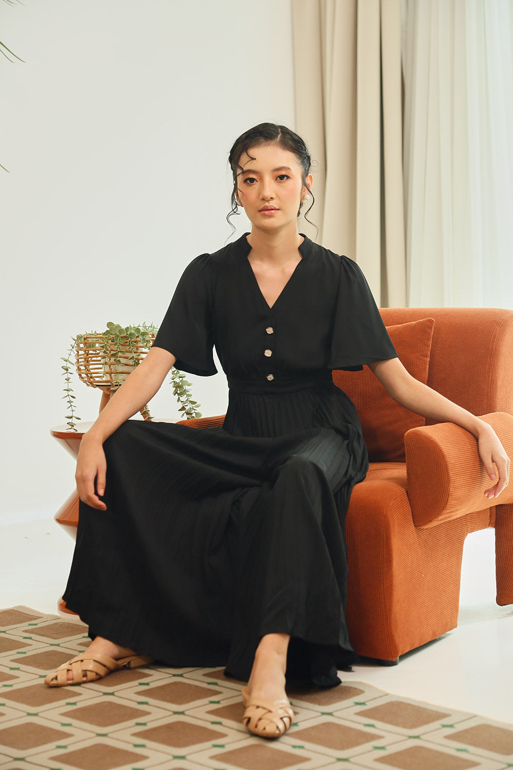 Kristela Jumpsuit in Black - Image 6