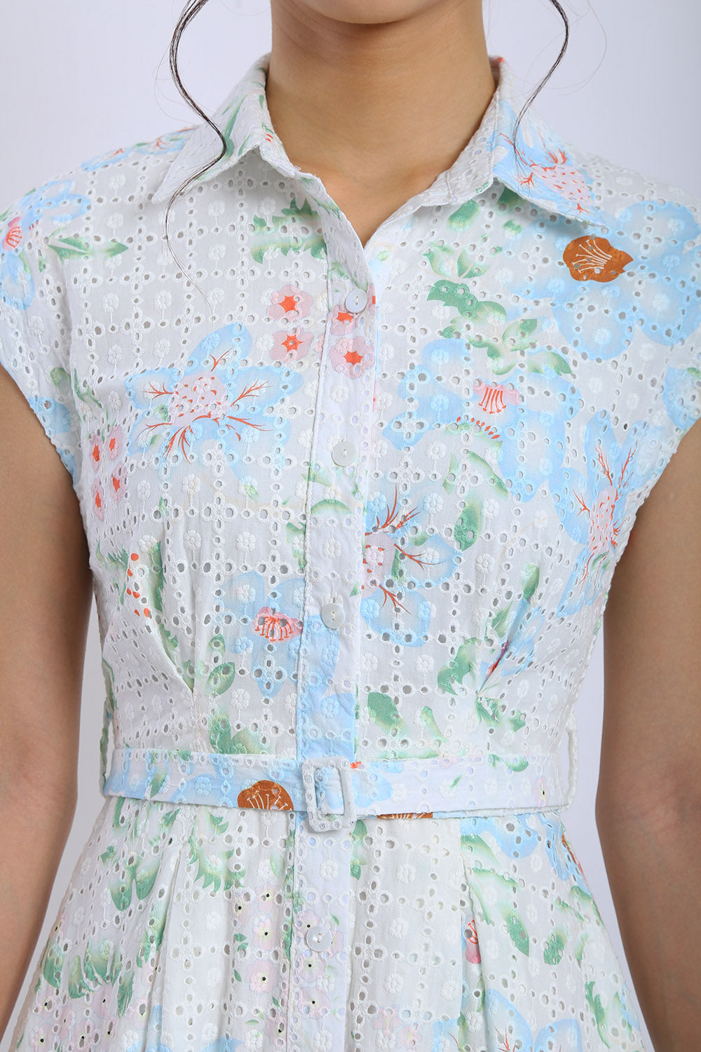 Dezza Midi Dress in Coastal Bloom - Image 2
