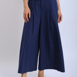 Varese Wide Leg Pants in Navy Blue