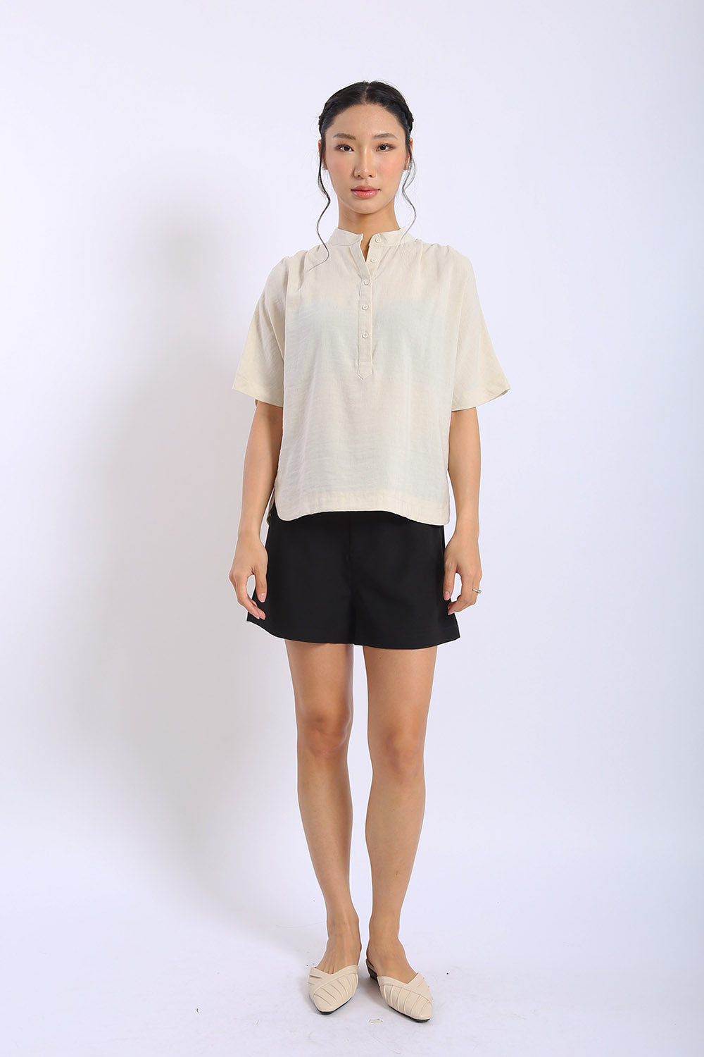 Nerina Top in Cream - Image 6