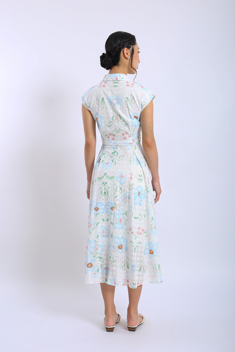 Dezza Midi Dress in Coastal Bloom - Image 6