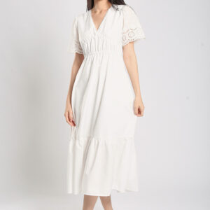 Alai Midaxi Maxi Dress in White
