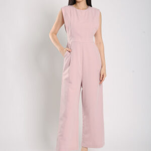 Elira Jumpsuit in Dust Pink