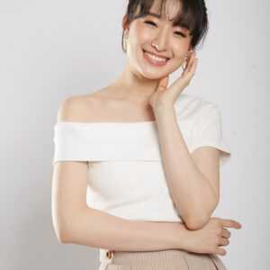 Morie Top in White