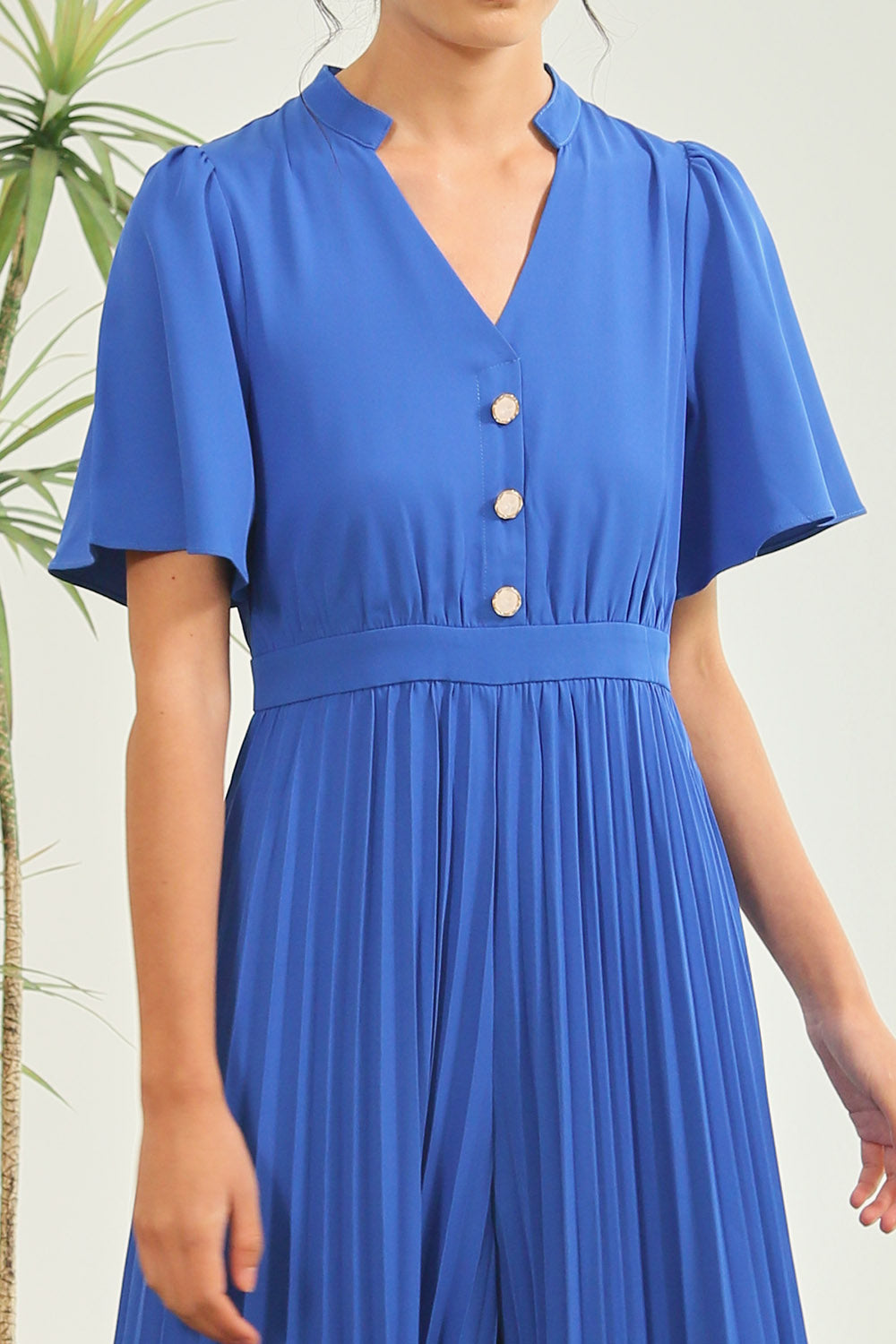 Kristela Jumpsuit in Blue - Image 6