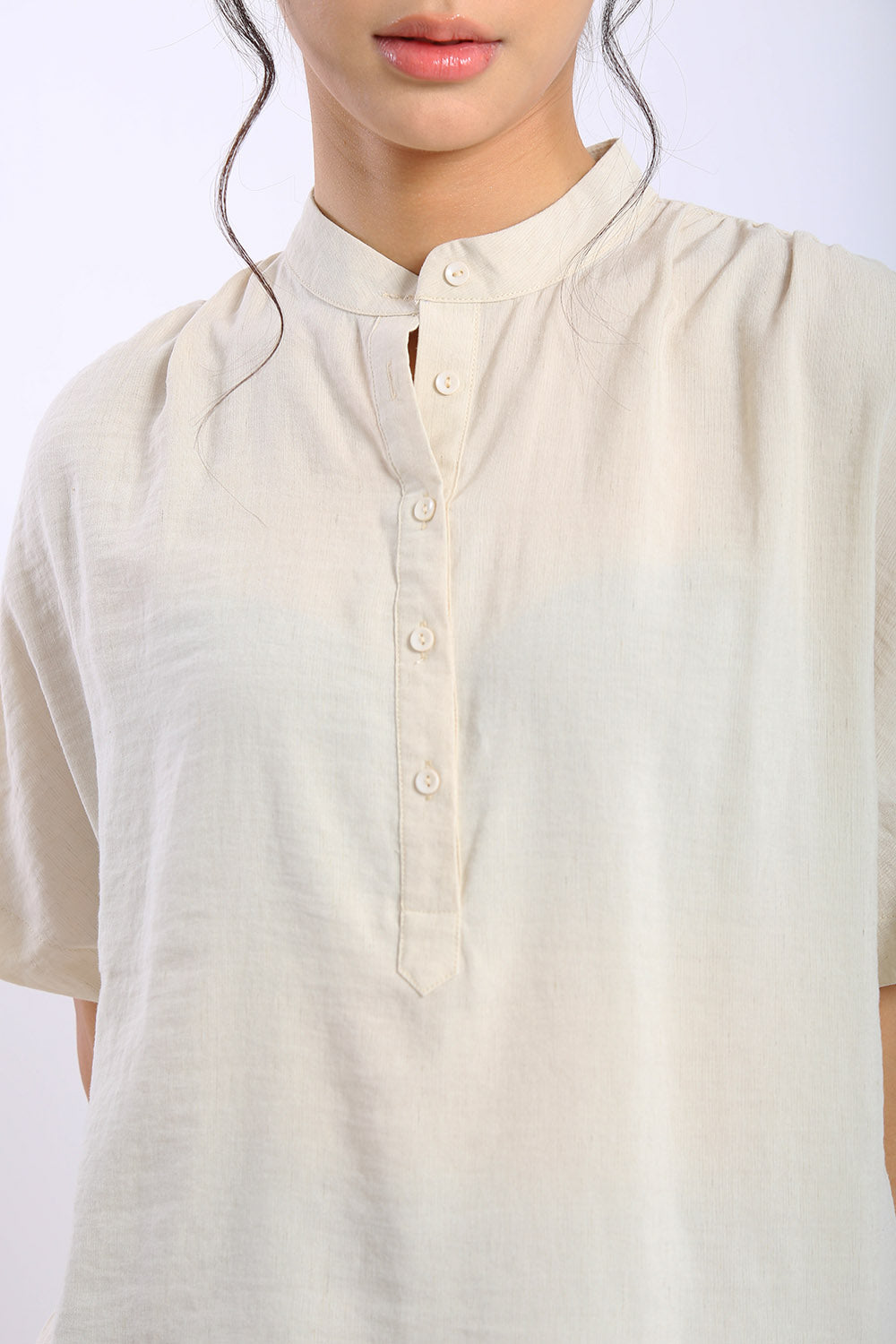 Nerina Top in Cream - Image 2